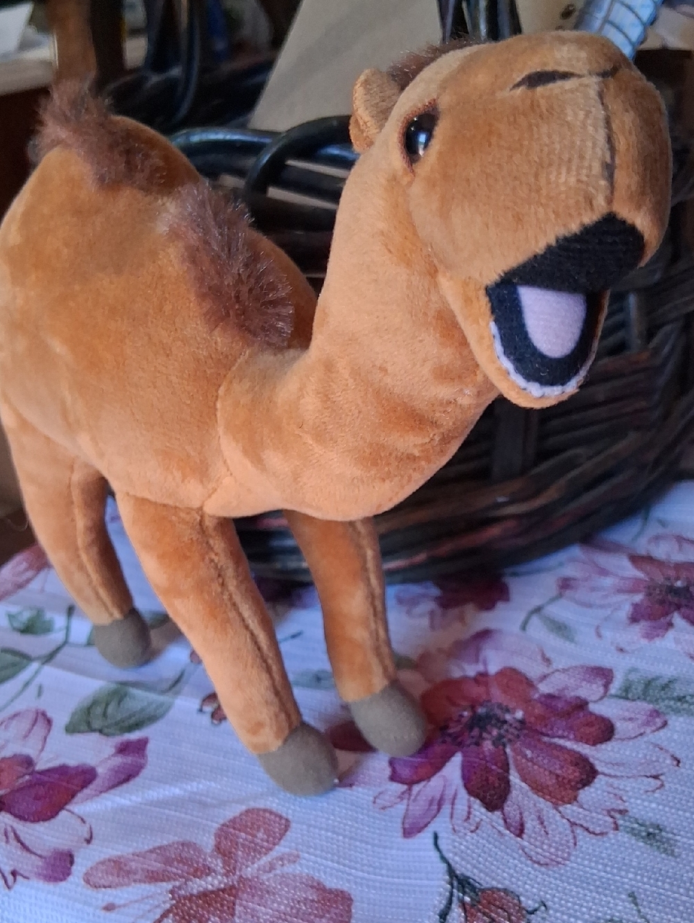 Plush Camel Stuffed Animal - Soft Brown Camel Plush